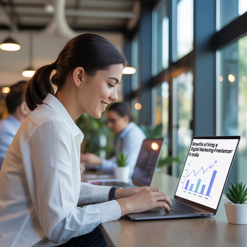 women working as digital marketing freelancer